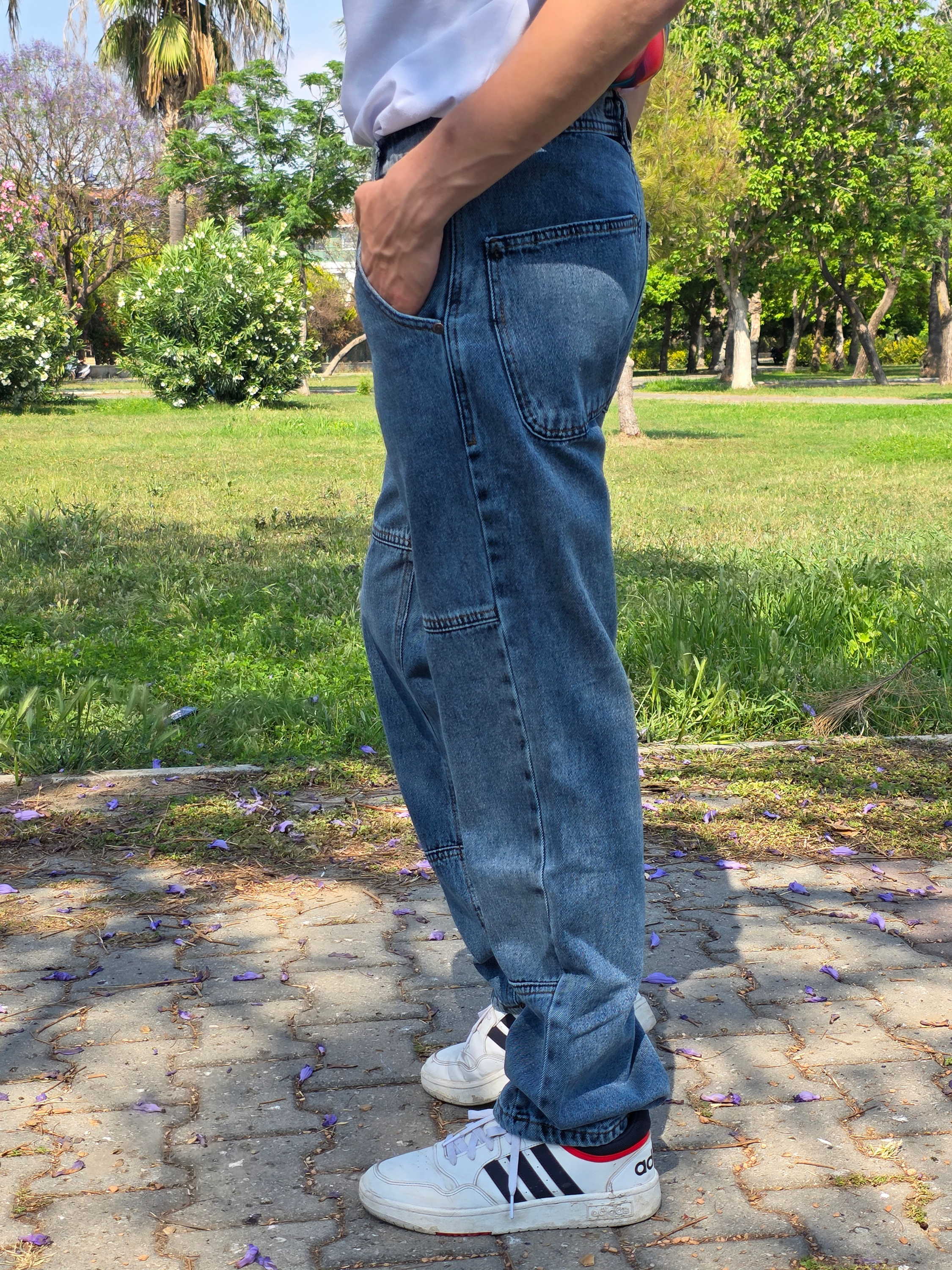 BAGY KESİM KOT PANTOOLON